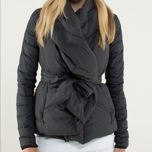 Lululemon Enfold Wrap Down Coat